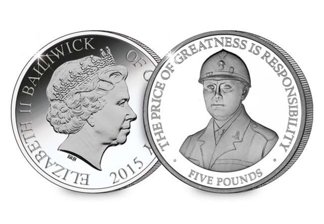 Portraits of a leader Churchill 50th anniversary coin one